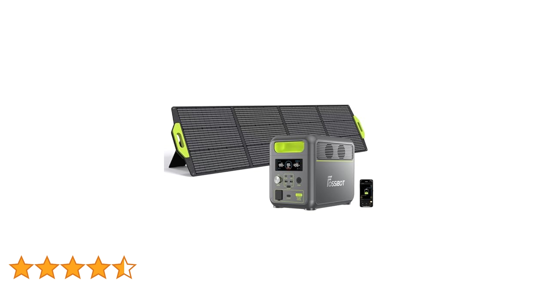 Amazon.co.jp: FOSSiBOT F1200 ポータブル電源 200W セット 長